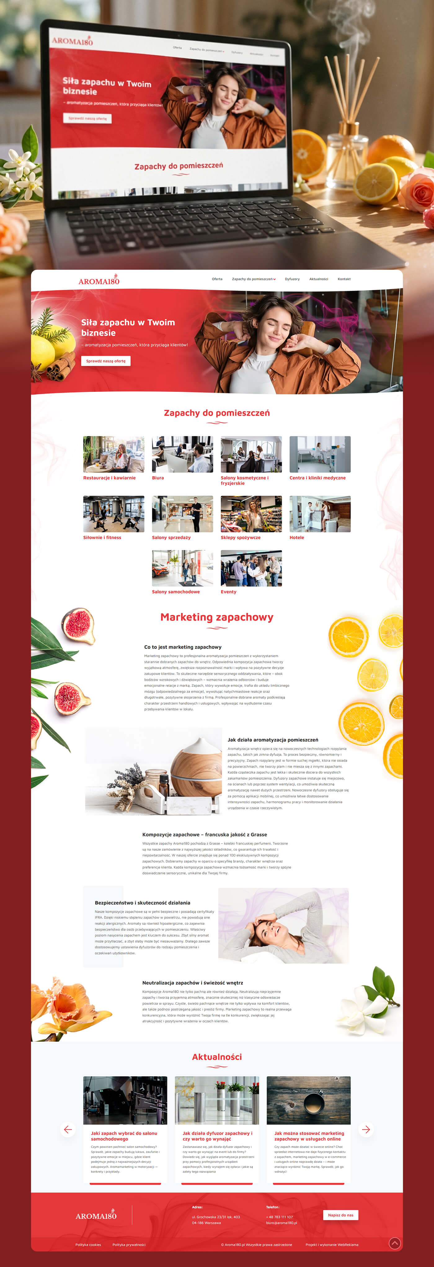 Aroma180 - Marketing zapachowy