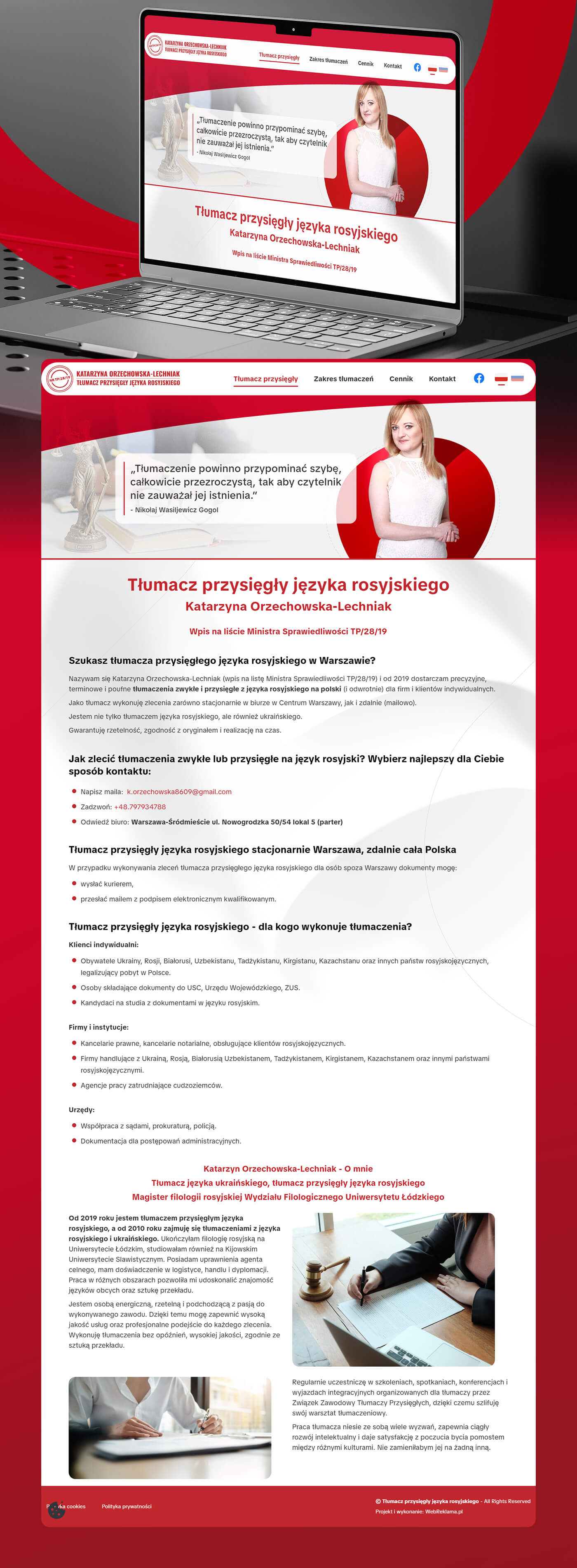 Tłumacz przysięgły języka rosyjskiego