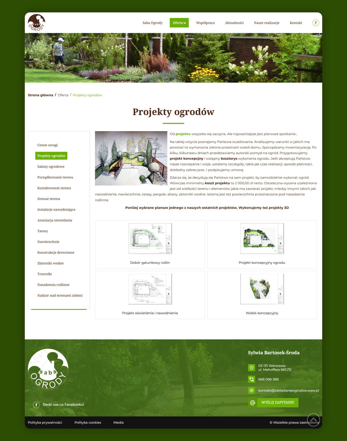 Zakładanie ogrodów